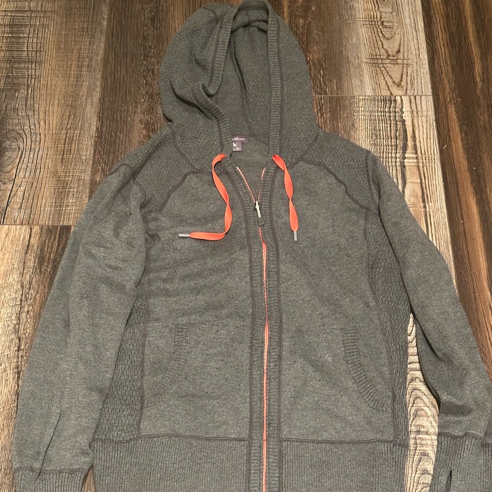 Eddie Bauer jacket.
